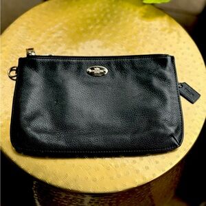 Coach ultra-soft leather clutch